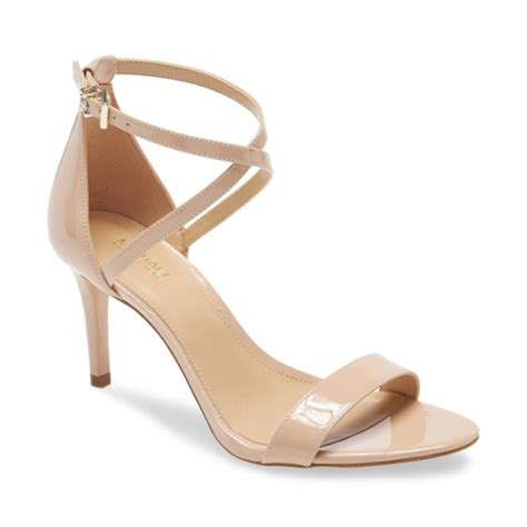 michael kors ava pink|Michael Kors ava mid sandal.